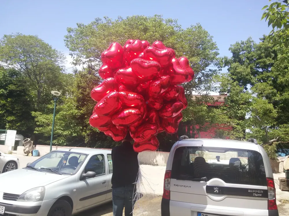 Kalpli Uçan Balon çalışması — Esin Balon İstanbul