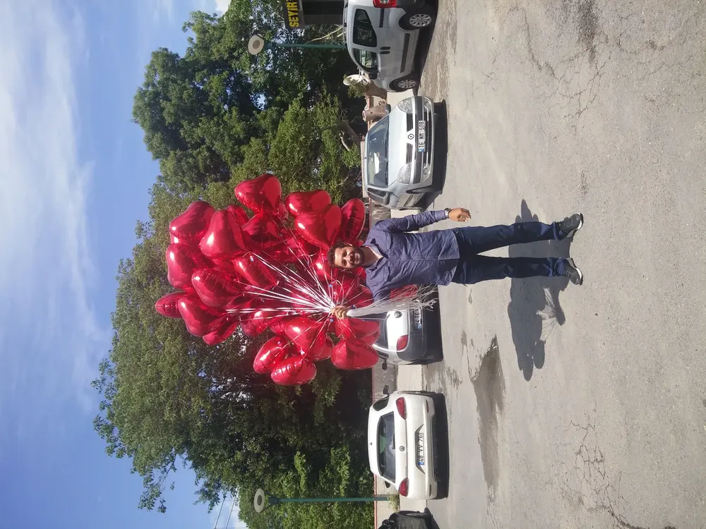 Kalpli Uçan Balon çalışması — Esin Balon İstanbul