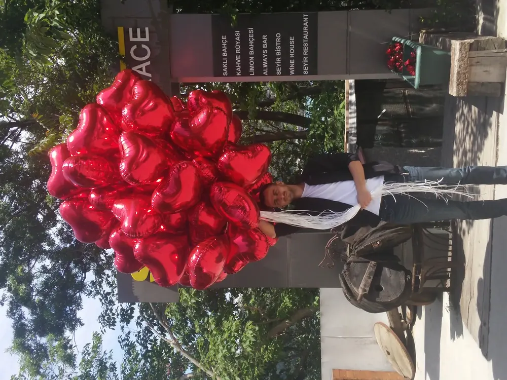Kalpli Uçan Balon çalışması — Esin Balon İstanbul