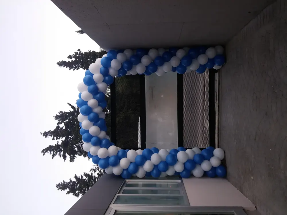 Kapı Takı Balon Süsleme çalışması — Esin Balon İstanbul