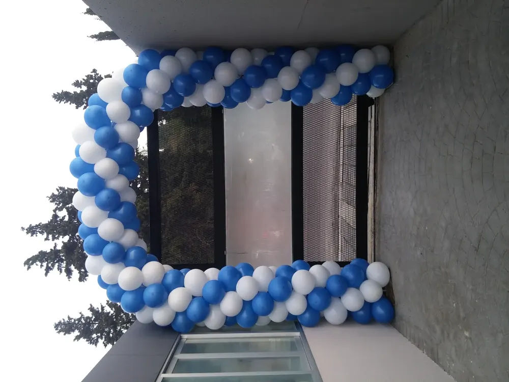 Kapı Takı Balon Süsleme çalışması — Esin Balon İstanbul