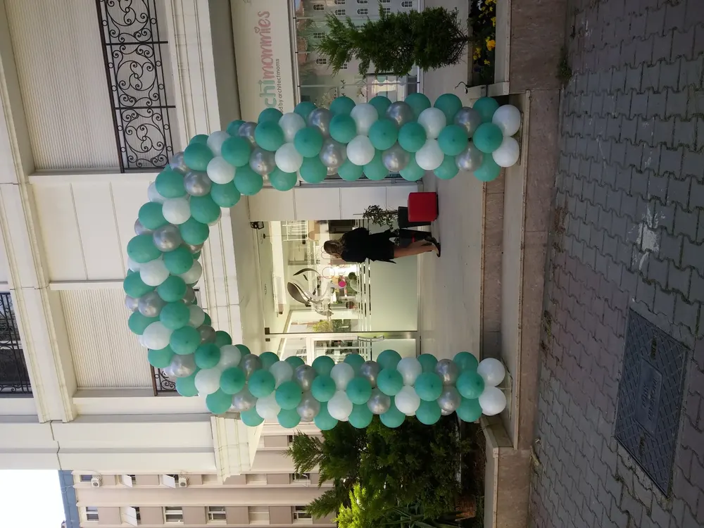 İstanbul kapı takı balon süsleme uygulaması — Esin Balon organizasyon