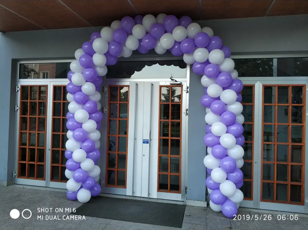 İstanbul kapı takı balon süsleme uygulaması — Esin Balon organizasyon