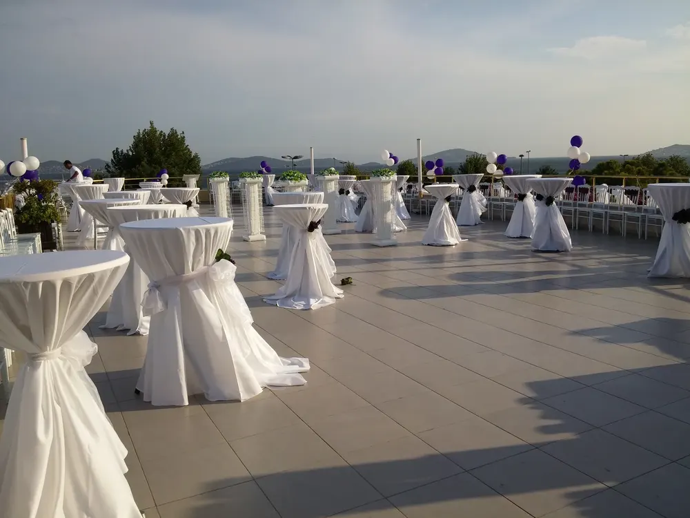 Kokteyl Bistro Masası çalışması — Esin Balon İstanbul