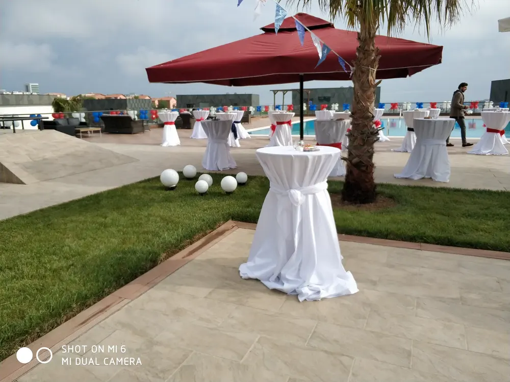 Kokteyl Bistro Masası çalışması — Esin Balon İstanbul