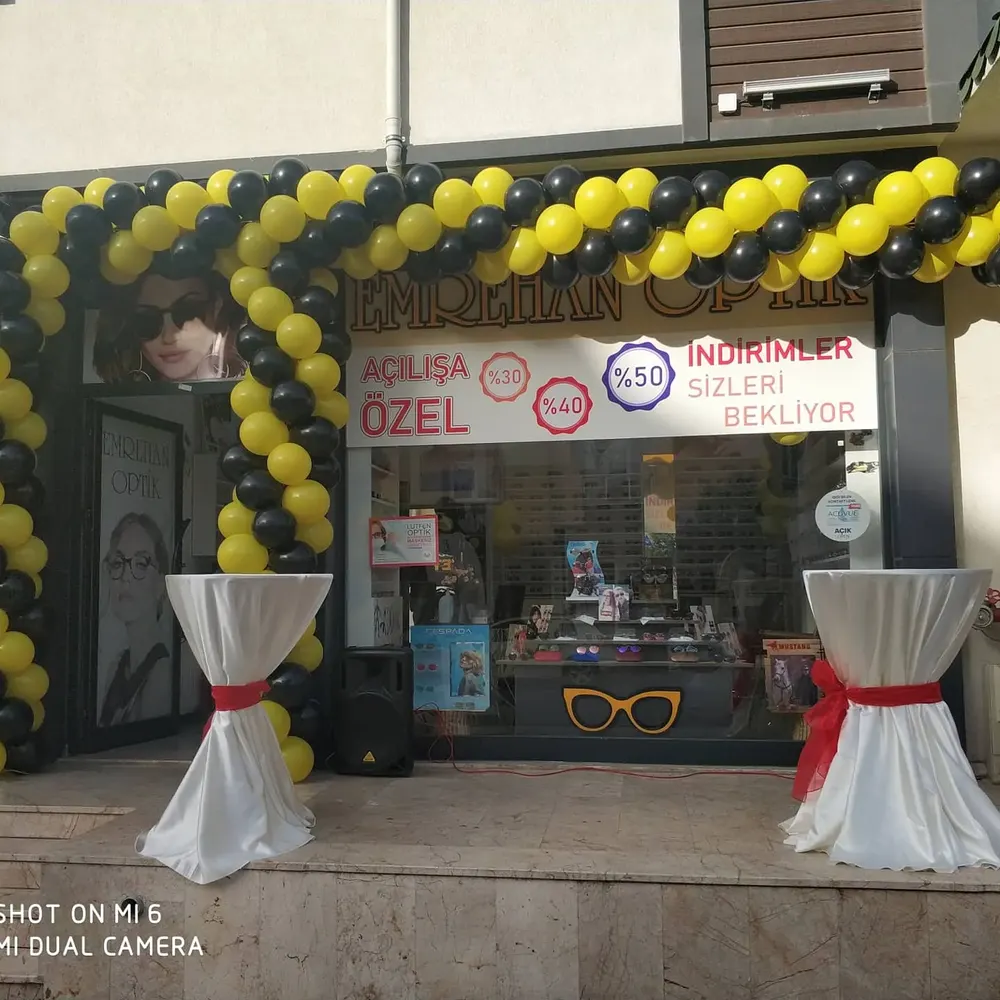 İstanbul kokteyl bistro masası uygulaması — Esin Balon organizasyon