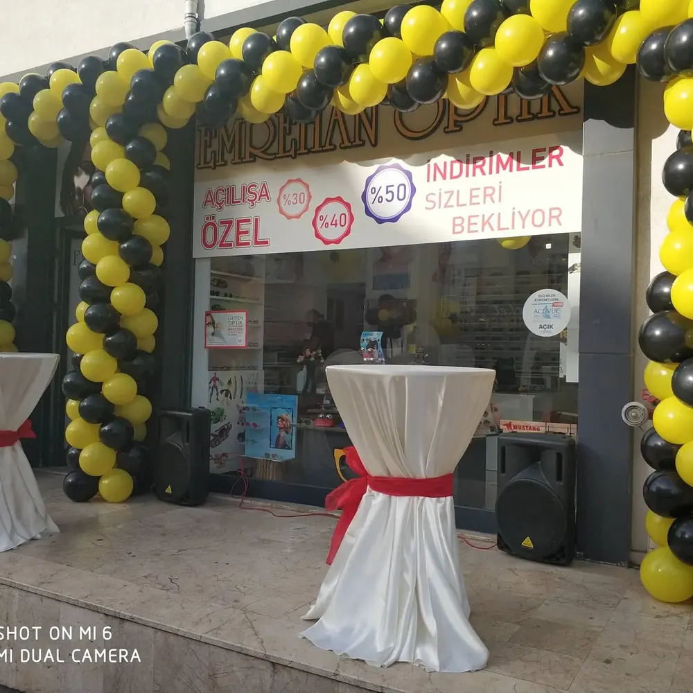 Kokteyl Bistro Masası çalışması — Esin Balon İstanbul