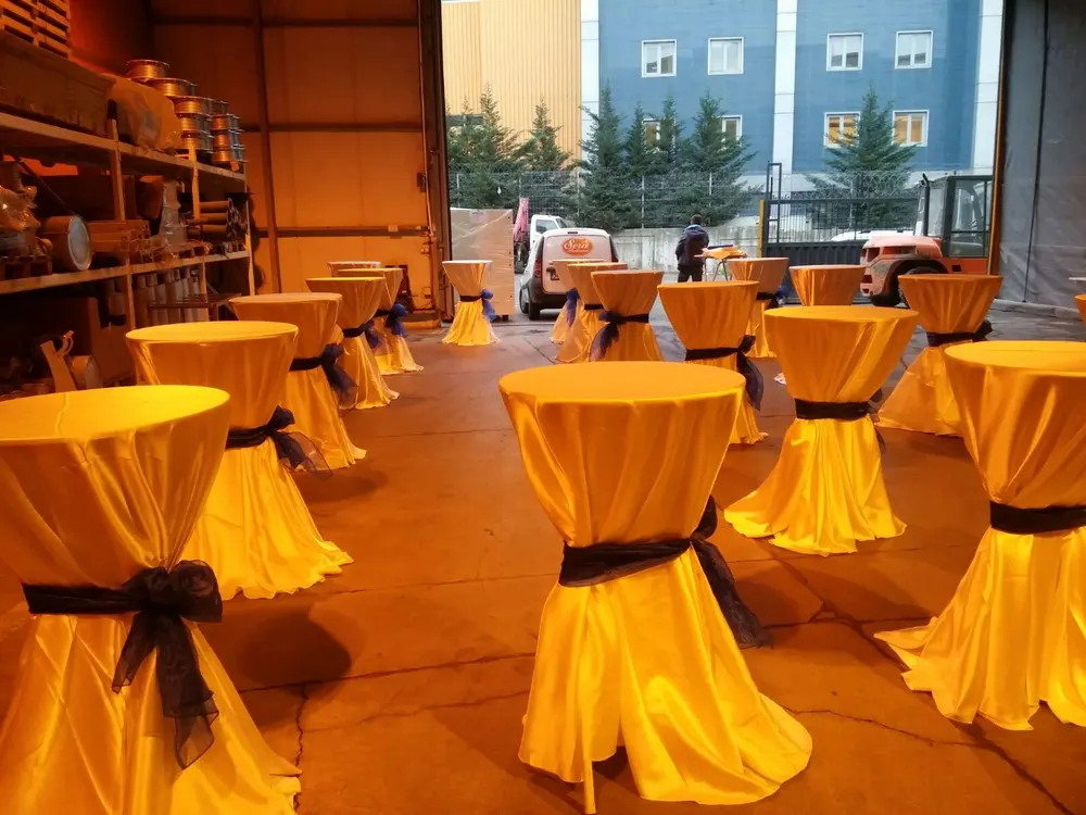 Kokteyl Bistro Masası çalışması — Esin Balon İstanbul