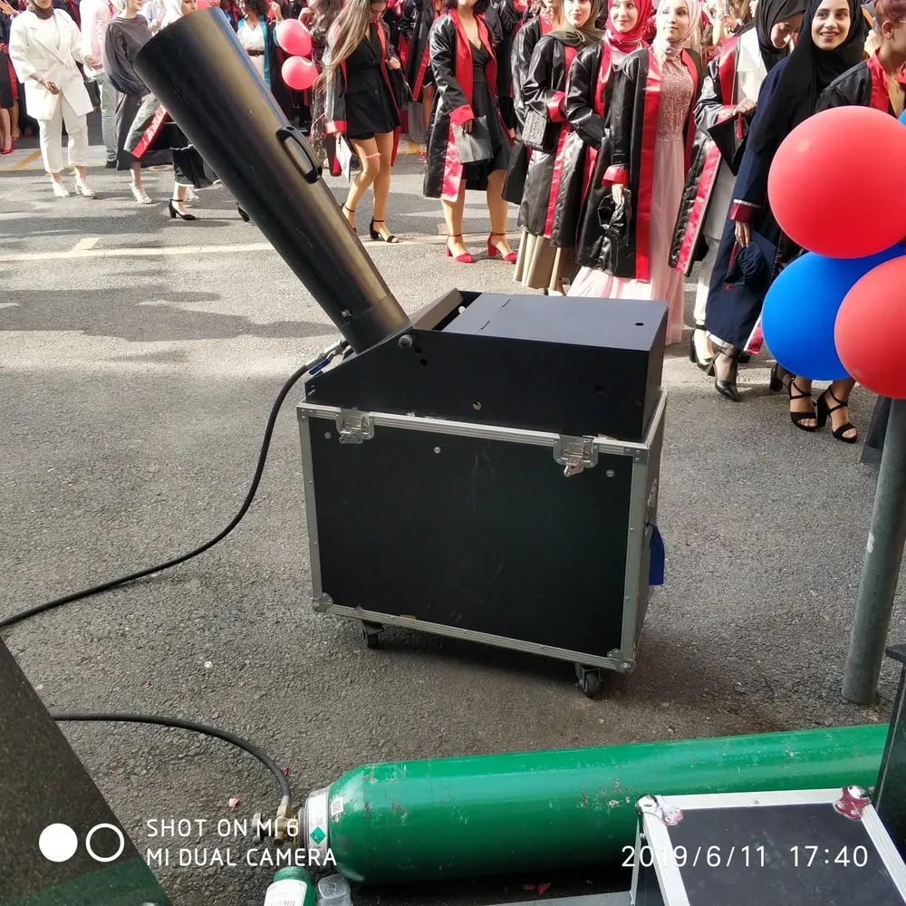 Konfeti Makinası çalışması — Esin Balon İstanbul