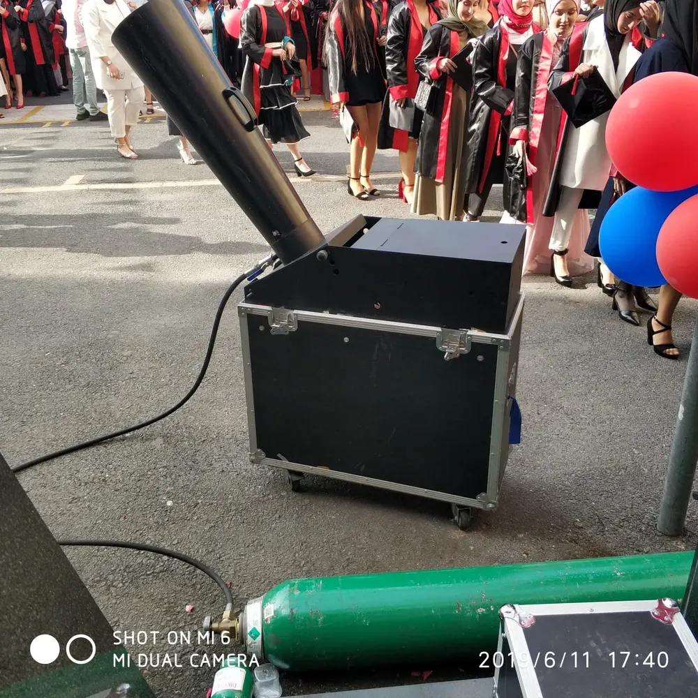 Konfeti Makinası çalışması — Esin Balon İstanbul