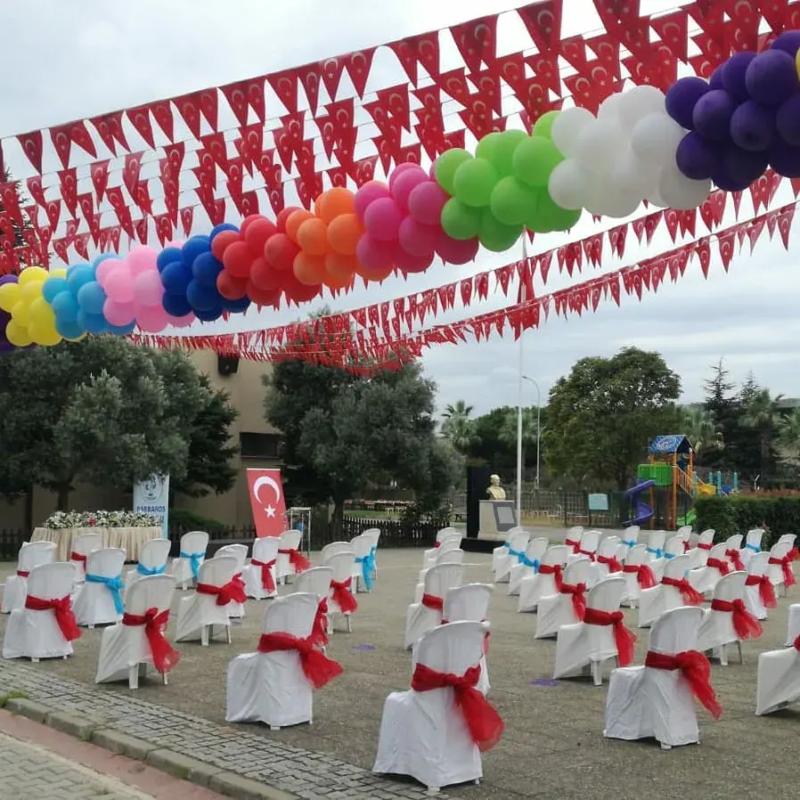 Konfeti Makinası örneği, profesyonel kurulum — Esin Balon