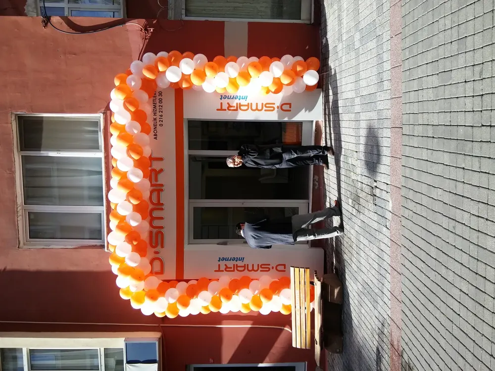 Mağaza Açılışı Balon Süsleme çalışması — Esin Balon İstanbul