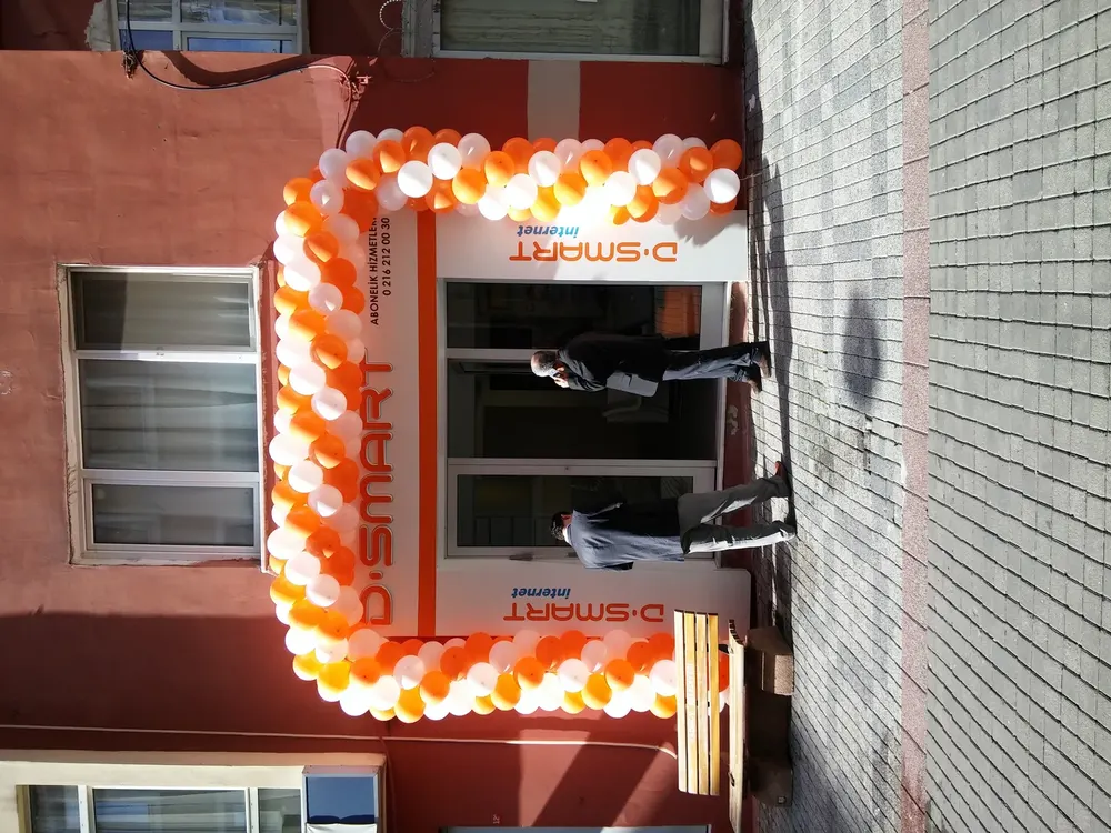 Mağaza Açılışı Balon Süsleme çalışması — Esin Balon İstanbul