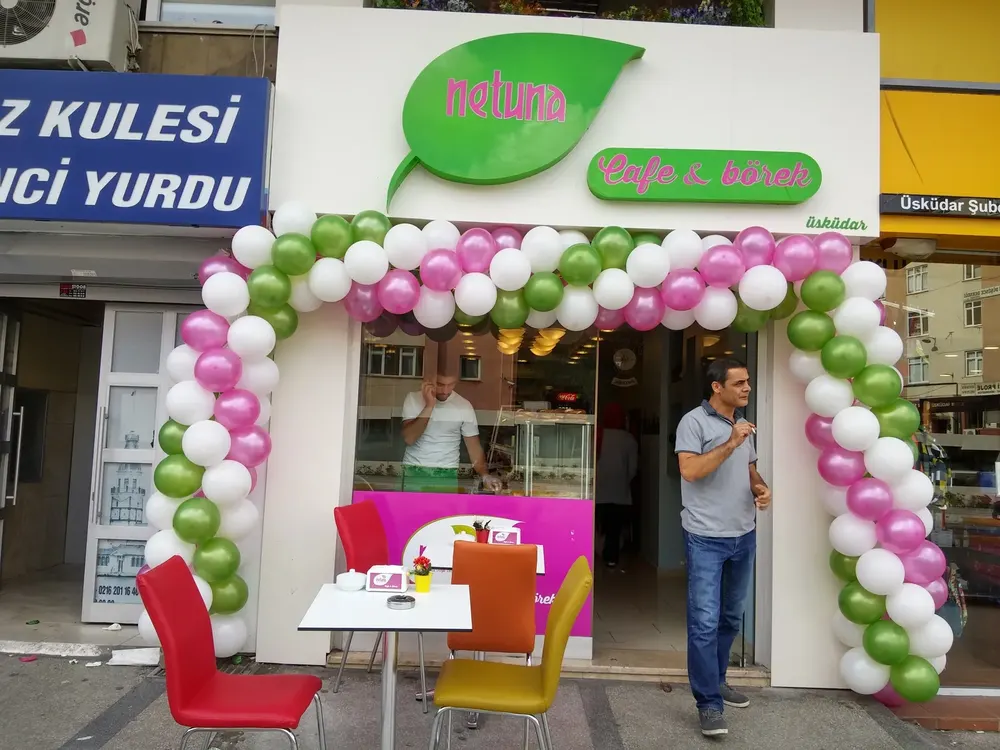 Mağaza Açılışı Balon Süsleme çalışması — Esin Balon İstanbul
