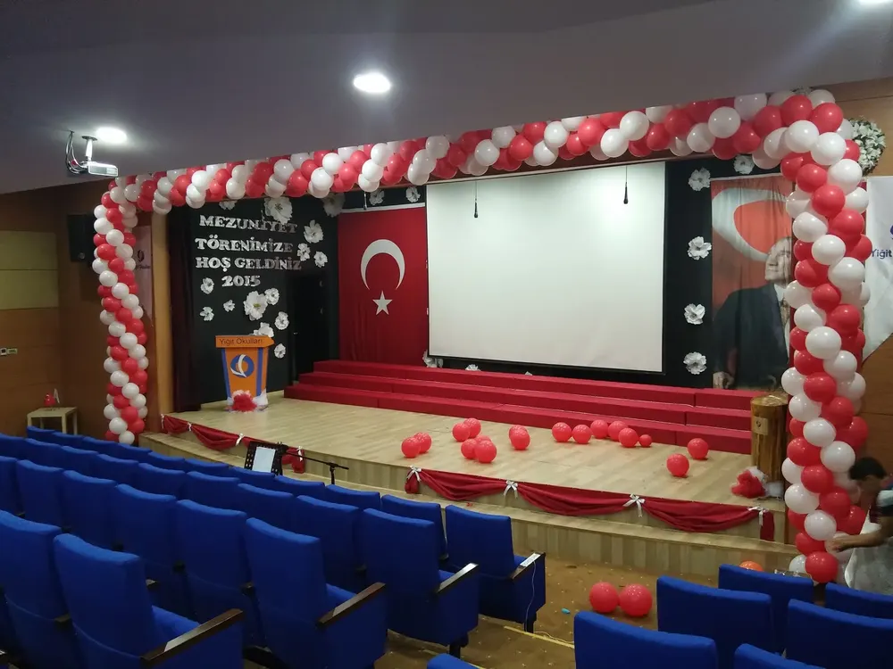 Mağaza Açılışı Balon Süsleme çalışması — Esin Balon İstanbul
