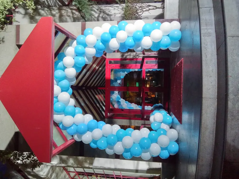 Mağaza Açılışı Balon Süsleme çalışması — Esin Balon İstanbul