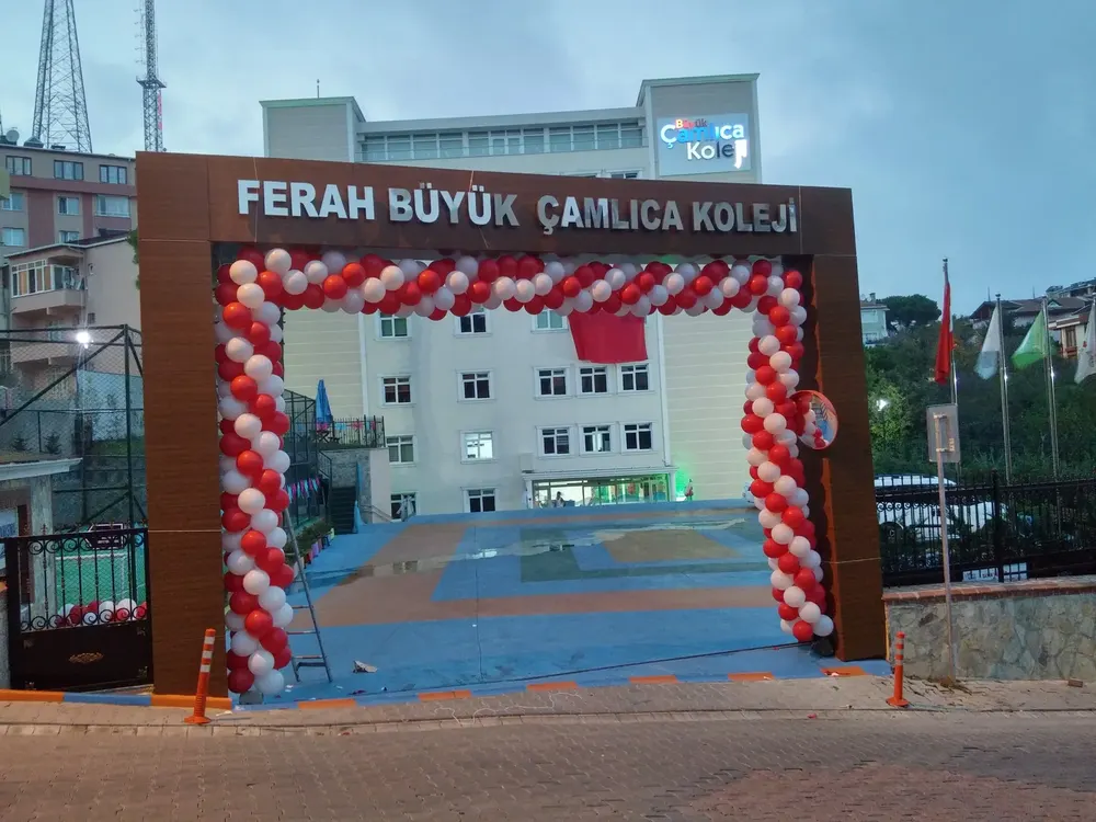 İstanbul mağaza açılışı balon süsleme uygulaması — Esin Balon organizasyon