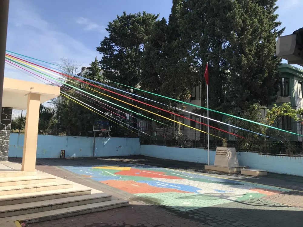 İstanbul mezuniyet ve okul balon süsleme uygulaması — Esin Balon organizasyon