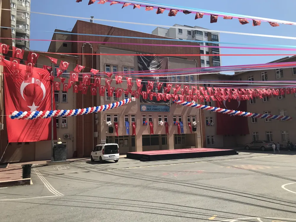 Mezuniyet ve Okul Balon Süsleme çalışması — Esin Balon İstanbul
