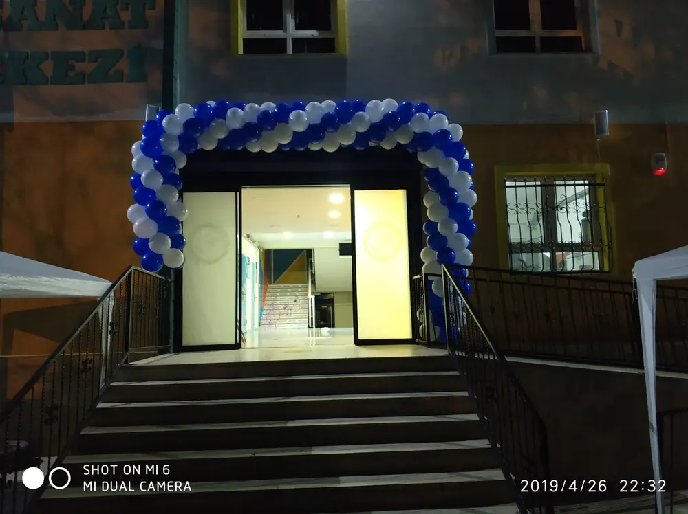 Mezuniyet ve Okul Balon Süsleme çalışması — Esin Balon İstanbul