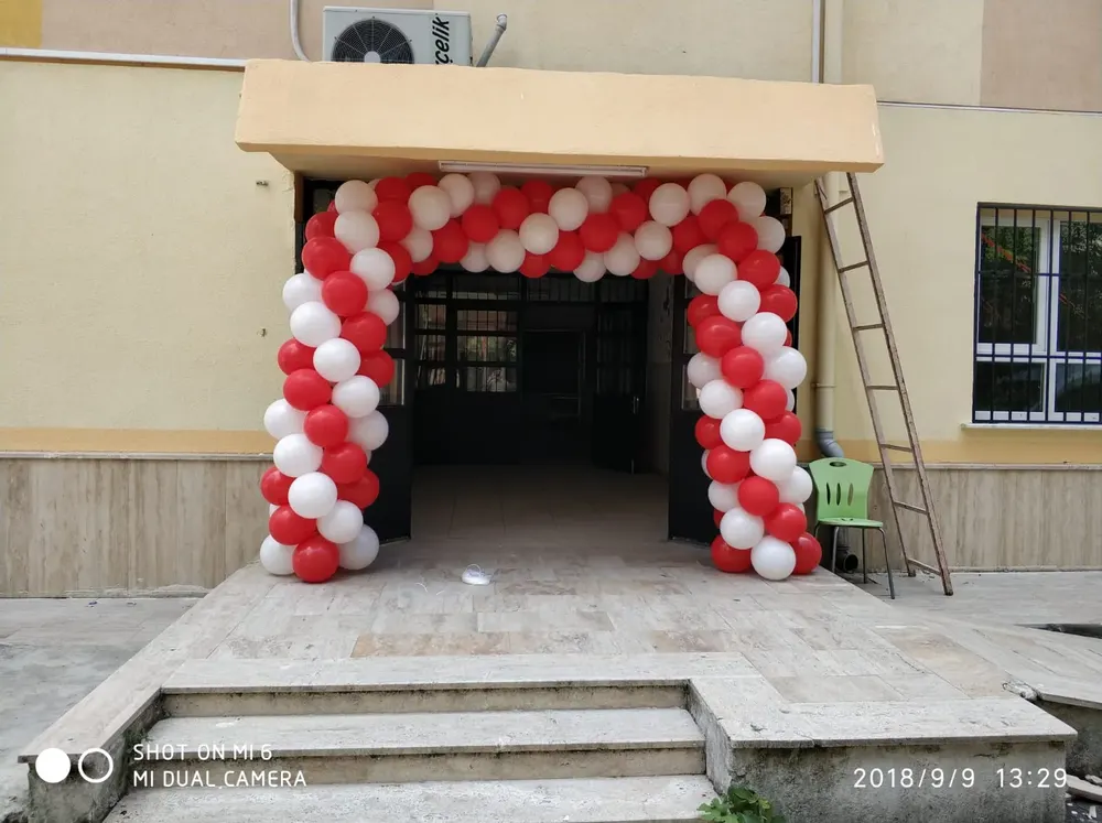 Mezuniyet ve Okul Balon Süsleme çalışması — Esin Balon İstanbul