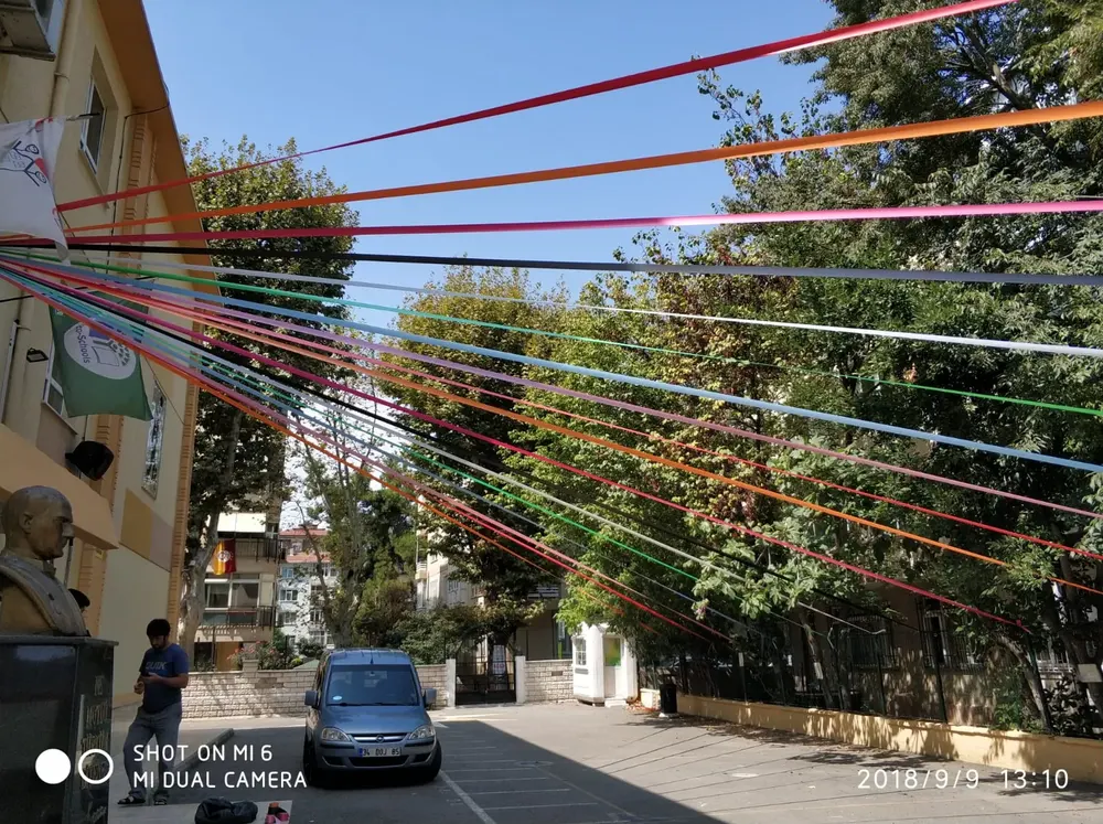 İstanbul mezuniyet ve okul balon süsleme uygulaması — Esin Balon organizasyon