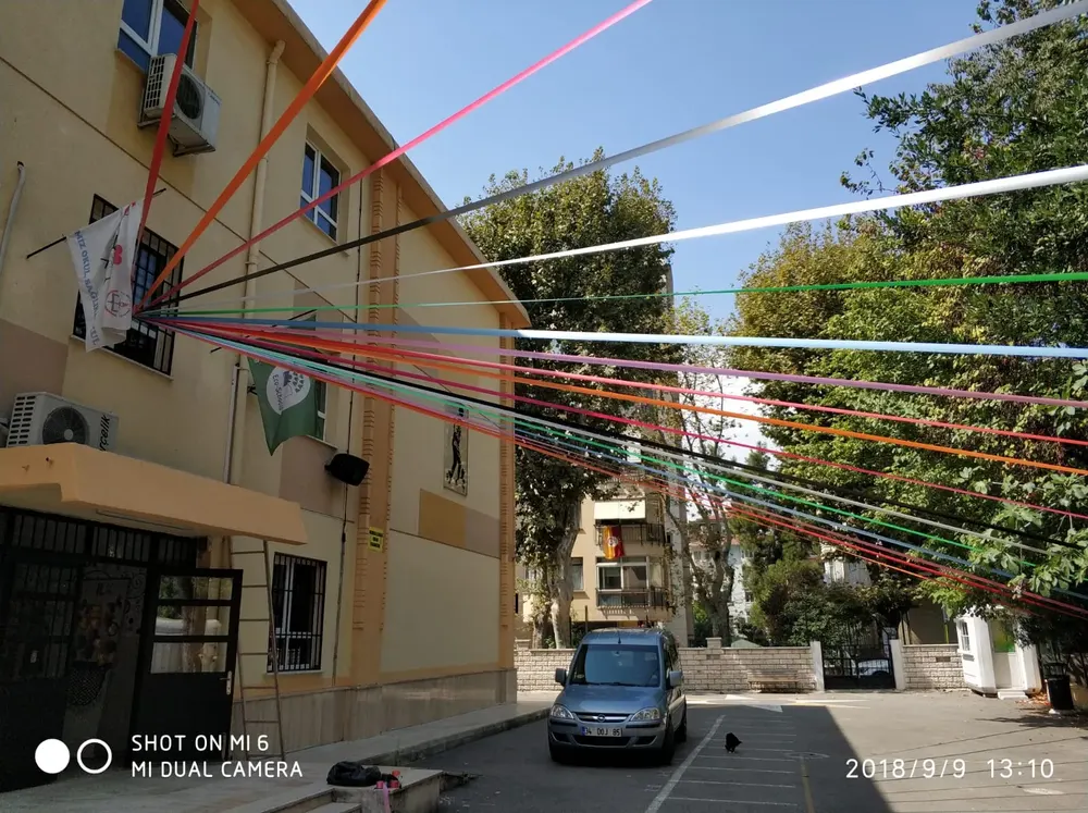 Mezuniyet ve Okul Balon Süsleme örneği, profesyonel kurulum — Esin Balon