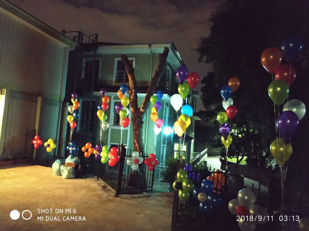 İstanbul mezuniyet ve okul balon süsleme uygulaması — Esin Balon organizasyon