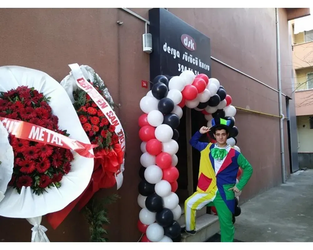 Palyaço çalışması — Esin Balon İstanbul