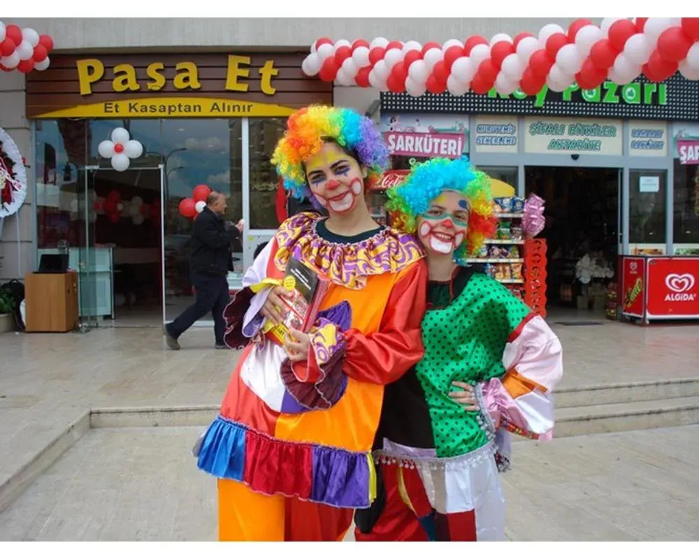 Palyaço çalışması — Esin Balon İstanbul