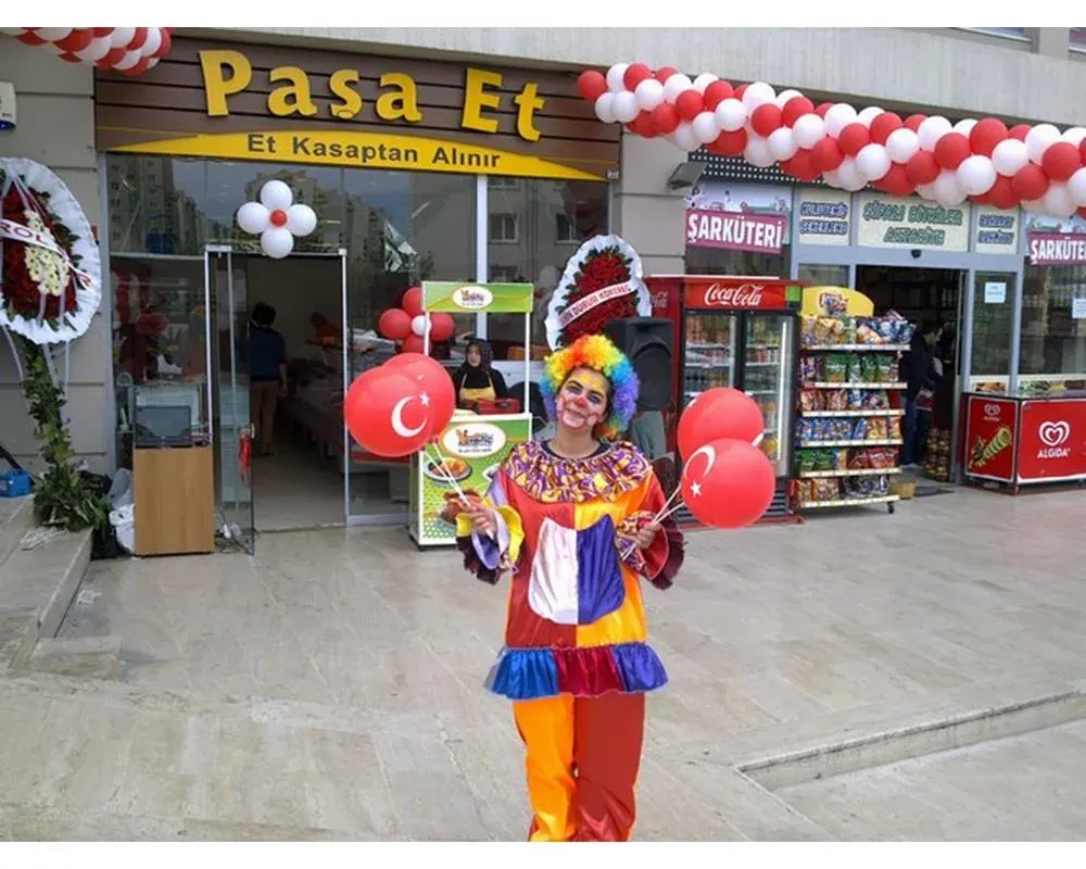 Palyaço çalışması — Esin Balon İstanbul