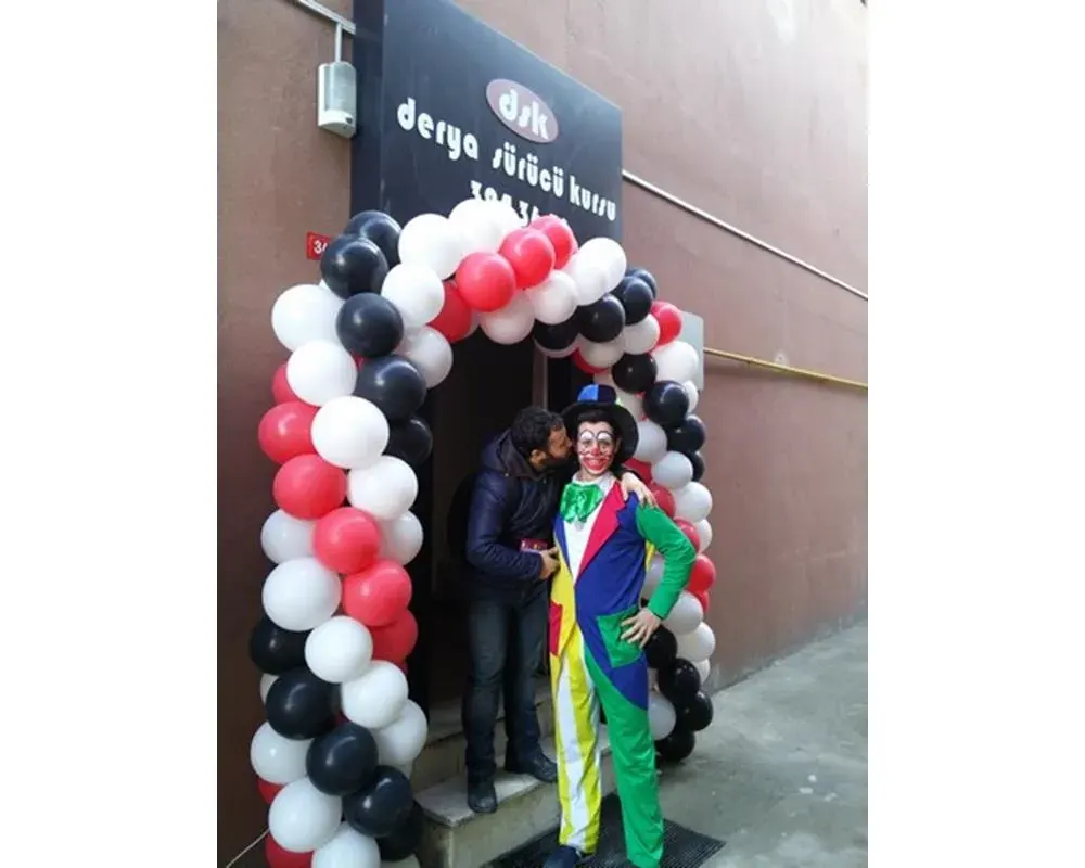 Palyaço çalışması — Esin Balon İstanbul