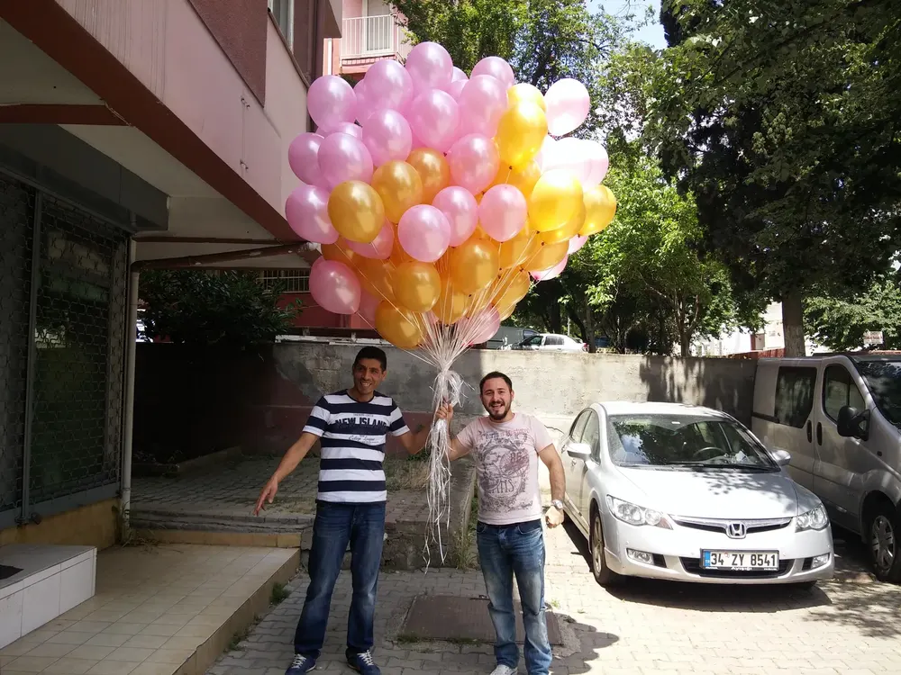 Uçan Balon Süsleme çalışması — Esin Balon İstanbul