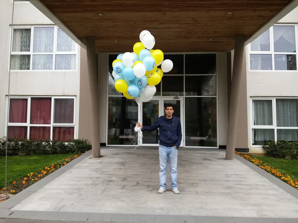 Uçan Balon Süsleme çalışması — Esin Balon İstanbul