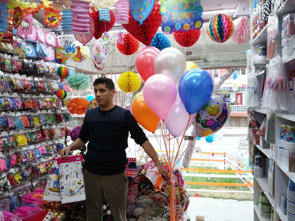 Uçan Balon Süsleme çalışması — Esin Balon İstanbul