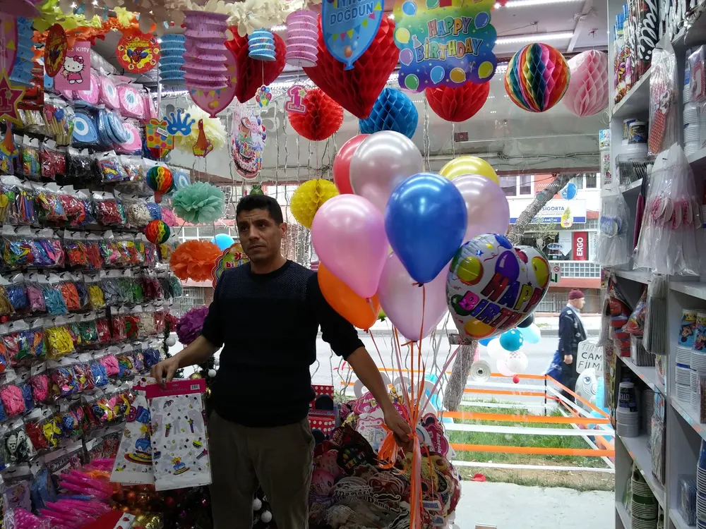 Uçan Balon Süsleme çalışması — Esin Balon İstanbul