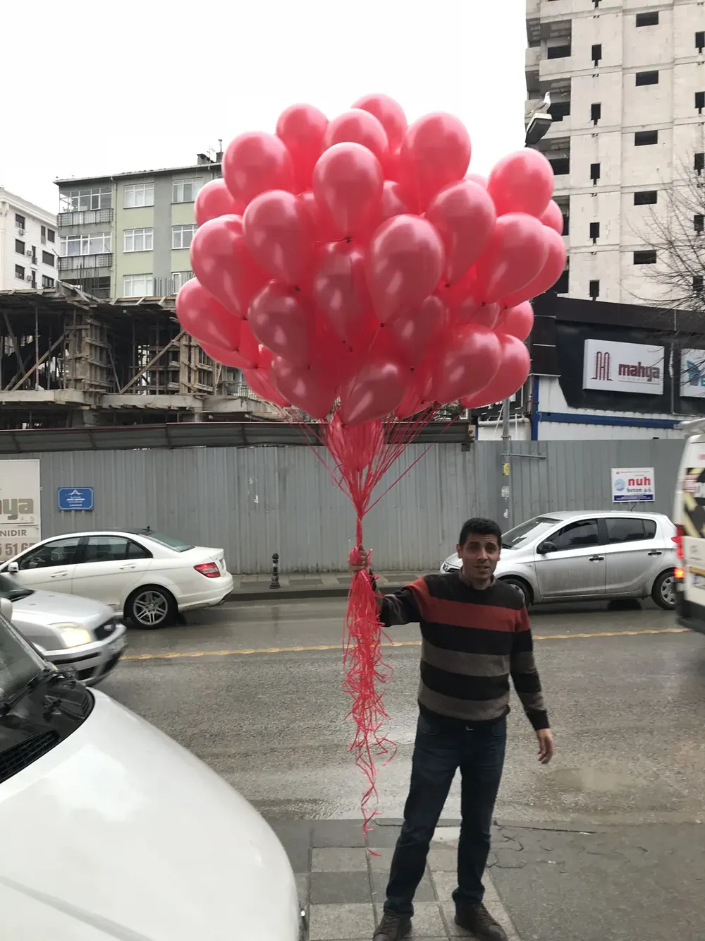 Uçan Balon Süsleme çalışması — Esin Balon İstanbul