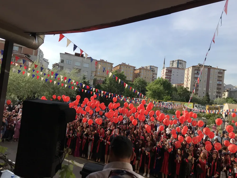 Uçan Balon Süsleme çalışması — Esin Balon İstanbul