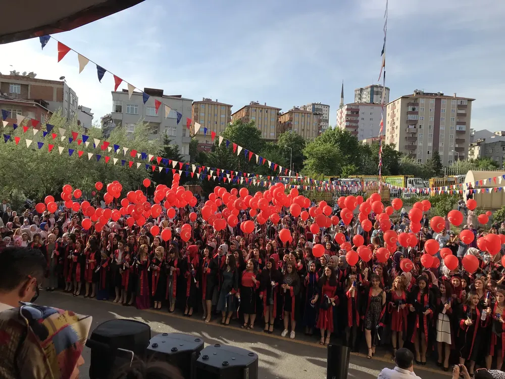 Uçan Balon Süsleme çalışması — Esin Balon İstanbul