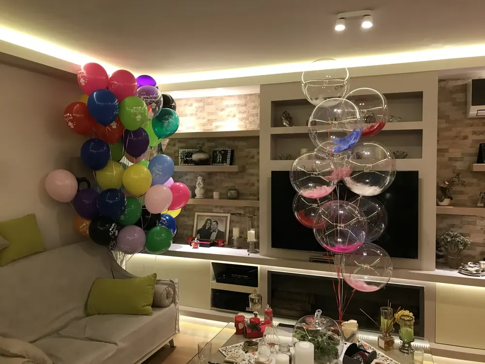 Uçan Balon Süsleme çalışması — Esin Balon İstanbul