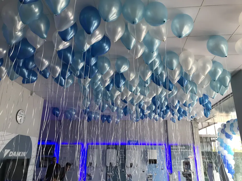 Uçan Balon Süsleme çalışması — Esin Balon İstanbul