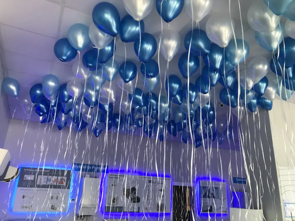 Uçan Balon Süsleme çalışması — Esin Balon İstanbul