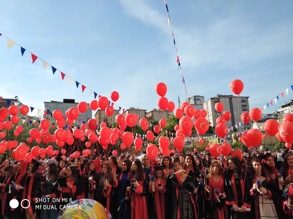 Uçan Balon Süsleme çalışması — Esin Balon İstanbul