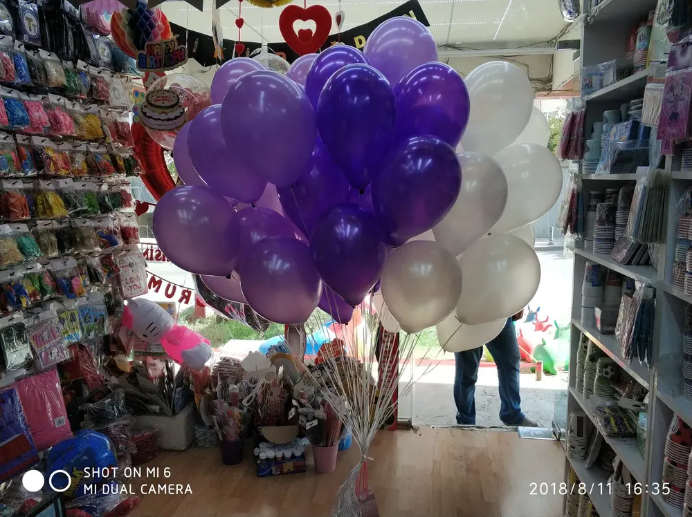 Uçan Balon Süsleme çalışması — Esin Balon İstanbul