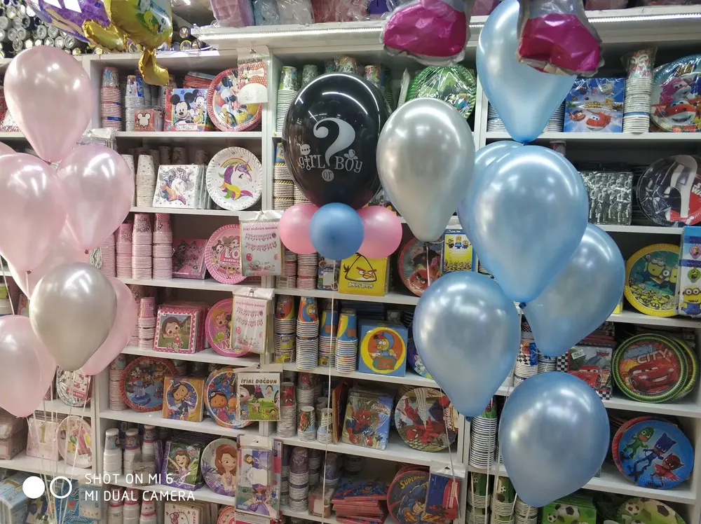 Uçan Balon Süsleme çalışması — Esin Balon İstanbul