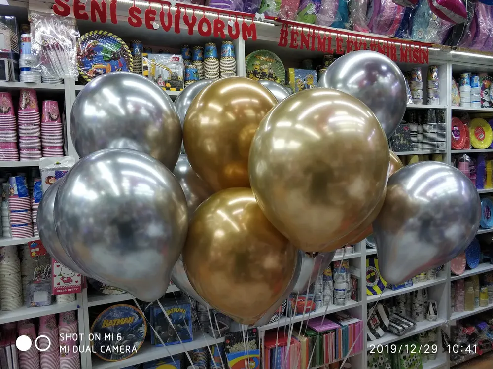 İstanbul uçan balon süsleme uygulaması — Esin Balon organizasyon