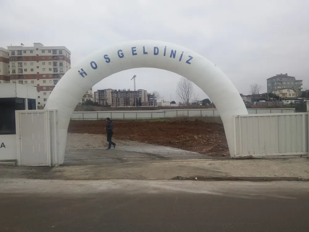Yol Takı Balon Süsleme çalışması — Esin Balon İstanbul
