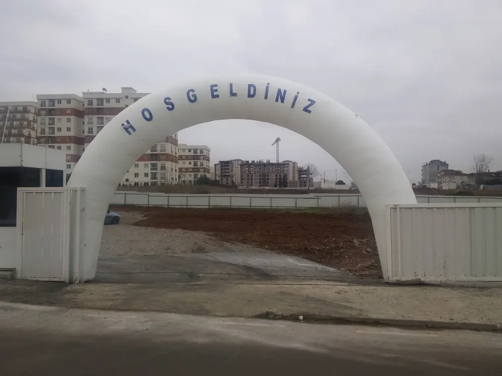 Yol Takı Balon Süsleme çalışması — Esin Balon İstanbul