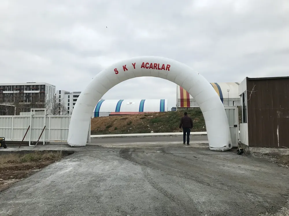 Yol Takı Balon Süsleme çalışması — Esin Balon İstanbul
