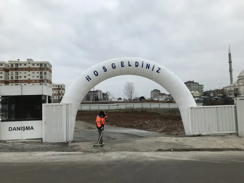 Yol Takı Balon Süsleme çalışması — Esin Balon İstanbul